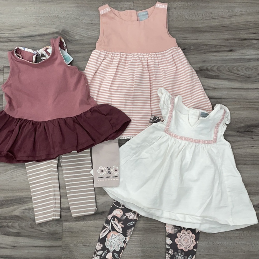 VALUE PACK! Three set of girls matching outfits